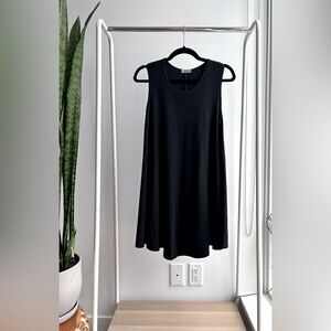 BRANDY MELVILLE | Bad Luck New York Black Flowy Babydoll Tank Dress OS